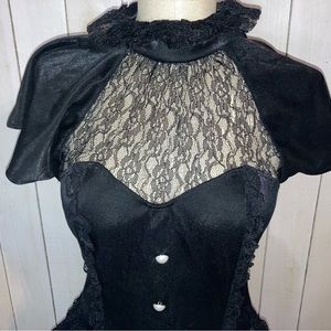 California Costume Victorian lace gothic dress size M *dress only*